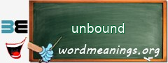 WordMeaning blackboard for unbound